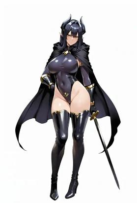 美腿是弱点的魔界女帝被捕获凌辱