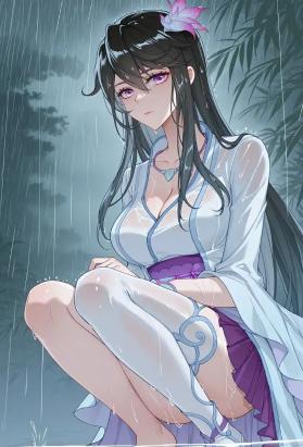 长夜尽处月如霜